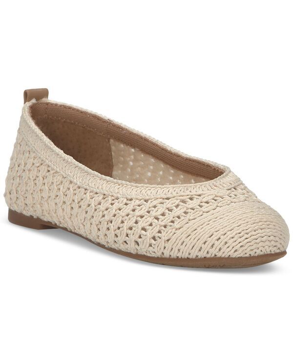 ラッキーブランド レディース シューズ パンプス Lucky Brand Womens Emmielu Woven Ballet Flats Natural Crochet Knit