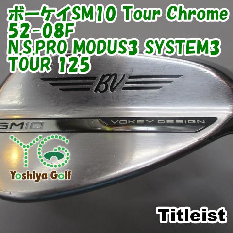 ウェッジ タイトリスト ボーケイSM10 Tour Chrome 52-08F/N.S.PRO