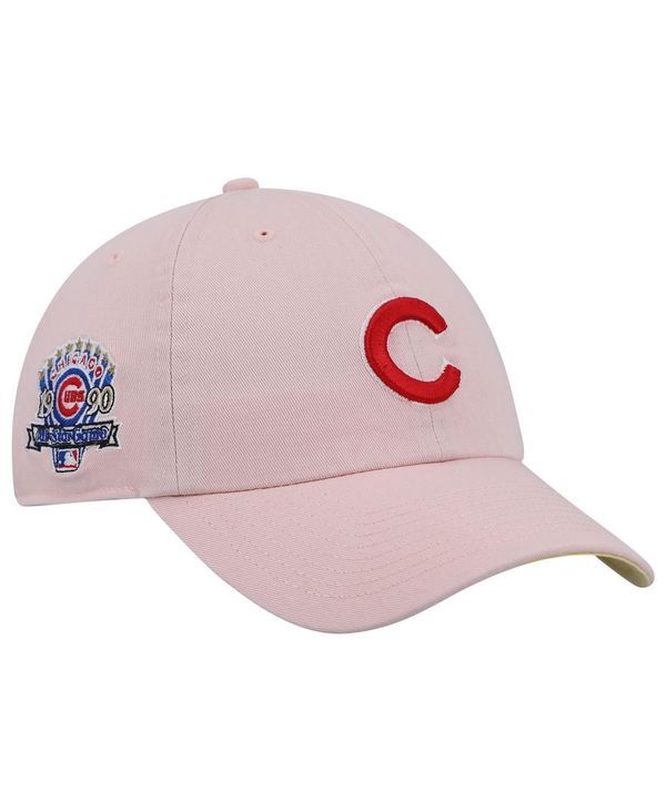 47 ブランド メンズ アクセサリー 帽子 47 Brand Mens 47 Pink Chicago Cubs 1990 Mlb AllStar Game Double Under Clean Up Adjustable Hat Pink ピンク