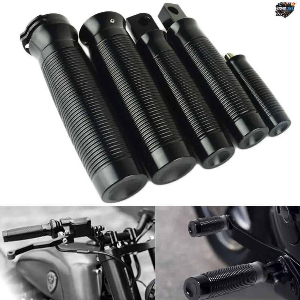 25MM 1インチハンドルグリップフットペグシフターネイルペグハンドルバーグリップハーレーXL883N XL1200Xナイトスタースポーツスターソフテ