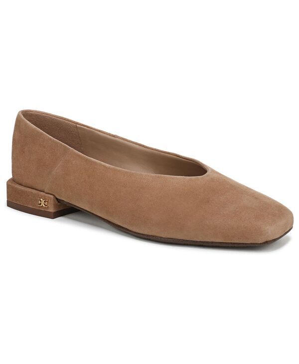 サムエデルマン レディース シューズ パンプス Sam Edelman Womens Kasey Ballerina Flats Cyprus Tan Suede タン