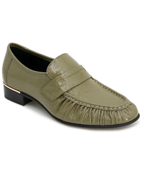 ケネスコール レディース シューズ パンプス ローファー Kenneth Cole New York Womens Reece Slip On Loafers Green グリーン