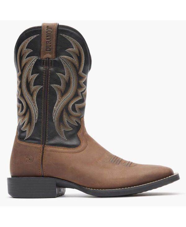 ドゥランゴ メンズ シューズ ブーツ・レインブーツ Durango Menshyloh Western Boot Brawny brown and black onyx ブラック