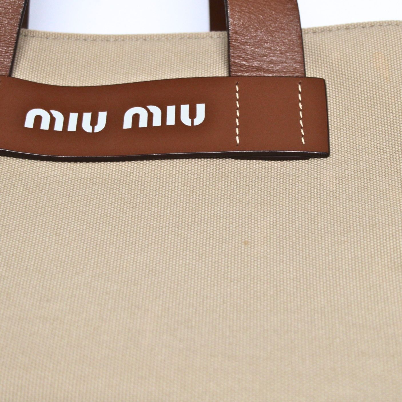 ミュウミュウ miu miu カナパ 2WAY ハンドバッグ ショルダーバッグ 