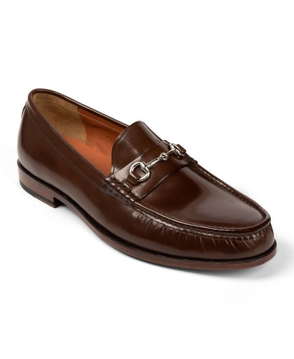 アンソニー ヴィア メンズ シューズ スリッポン・ローファー Anthony Veer Mens Torino Bit Loafers Chestnut Depth Brown ブラウン