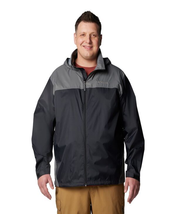 コロンビア メンズ アウター ジャケット・ブルゾン トール ジャケット Columbia Mens Big Tall Glennaker Lake II Rain Jacket Black Cit ブラック