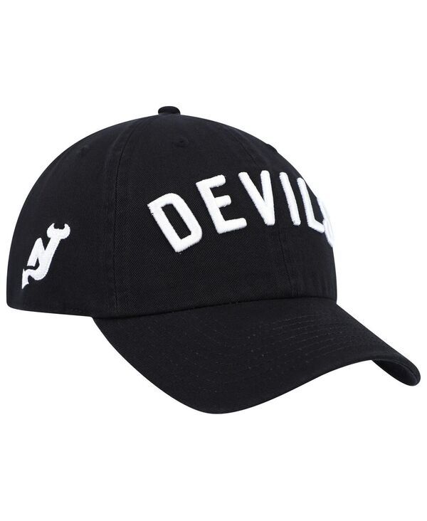 47 ブランド メンズ アクセサリー 帽子 ジャージー 47 Brand Mens Black New Jersey Devils Clean Up Adjustable Hat Black ブラック