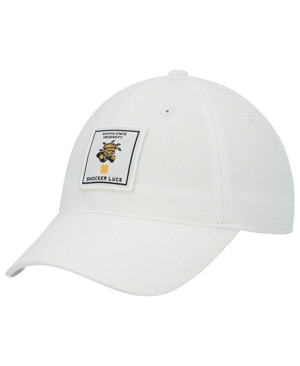 ブラック クローバー メンズ アクセサリー 帽子 Black Clover Mens White Wichita State Shockers Dream Adjustable Hat White ホワイト