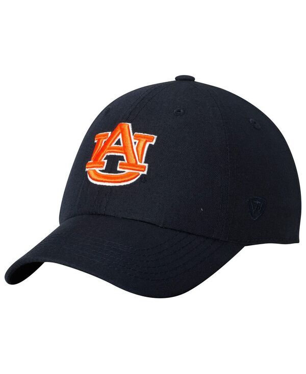 トップオブザワールド メンズ アクセサリー 帽子 ロゴ Top of the World Mens Navy Auburn Tigers Primary Logo Staple Adjustable Hat Navy ネイビー