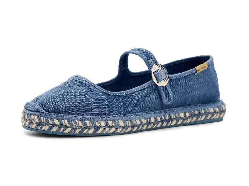 フリーピープル レディース シューズ サンダル Free People Oasis Mary Janespadrill Washed Nautical