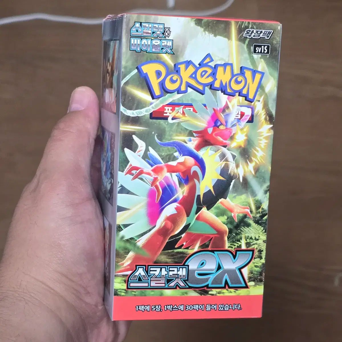 ポケモンカード スカーレット＆バイオレット スカーレット ex ボックス 1個 (新商品) SV1S