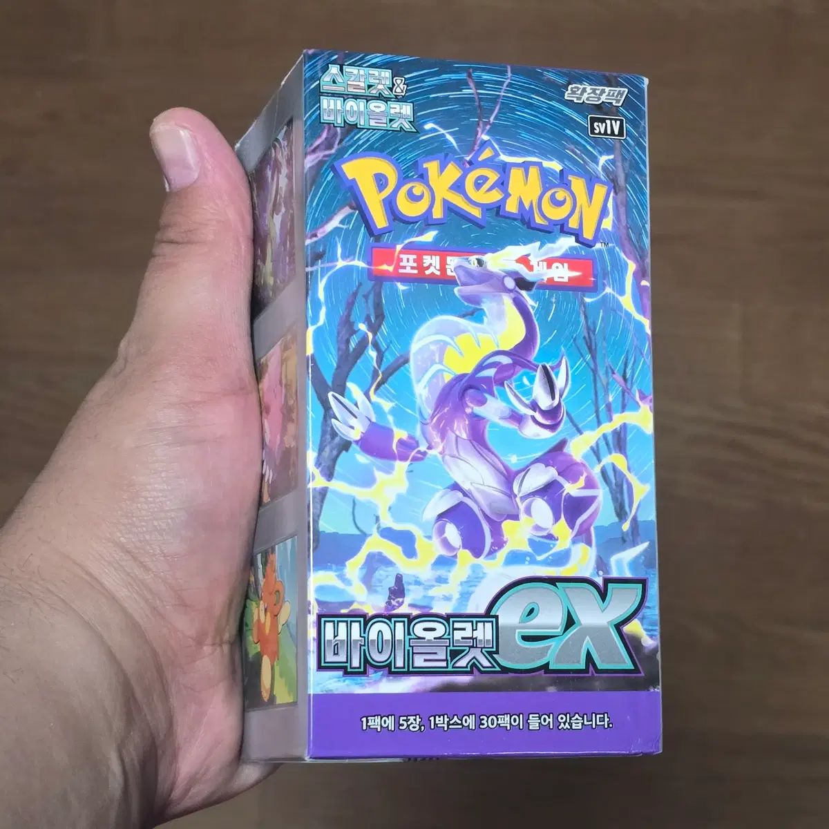 ポケットモンスターカード スカーレット＆バイオレット バイオレット ex ボックス 1個 (新商品) SV1V