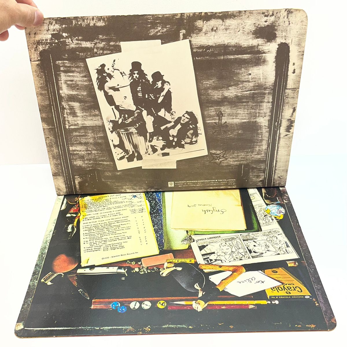 尾張小牧店】LP アリス・クーパー Alice Cooper/School's Out 1972年