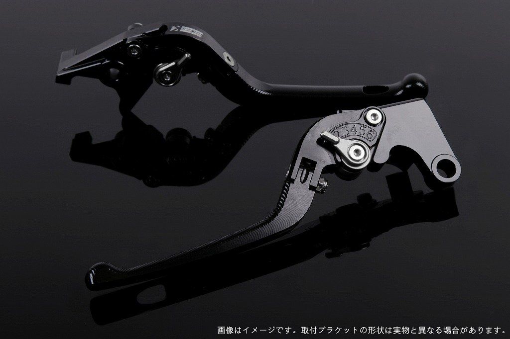 新品 SSK スピードラ アジャストレバーセット 3D可倒式 レバー本体カラー:グリーン アジャスターカラー:チタン HONDA ADV150 KF38