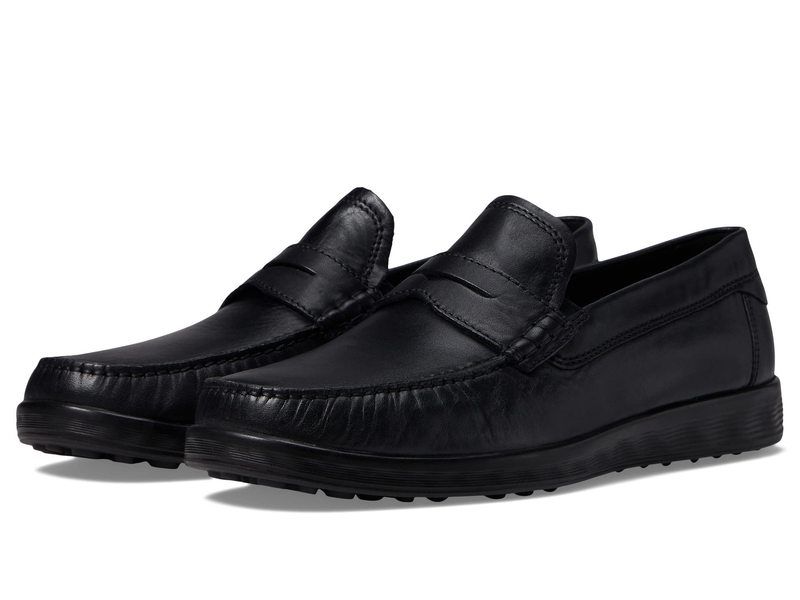エコー メンズ シューズ スリッポン・ローファー ECCO S Lite Moc Penny Loafer Black ブラック