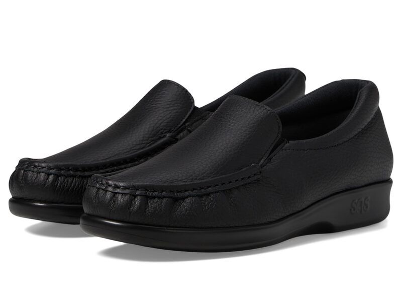 サス レディース シューズ スリッポン・ローファー SAS Twin Slip On Comfort Loafer Black ブラック