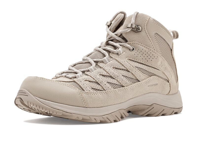 コロンビア レディース シューズ スニーカー Columbia Crestwood Mid Waterproof SoftaupeSea トープ