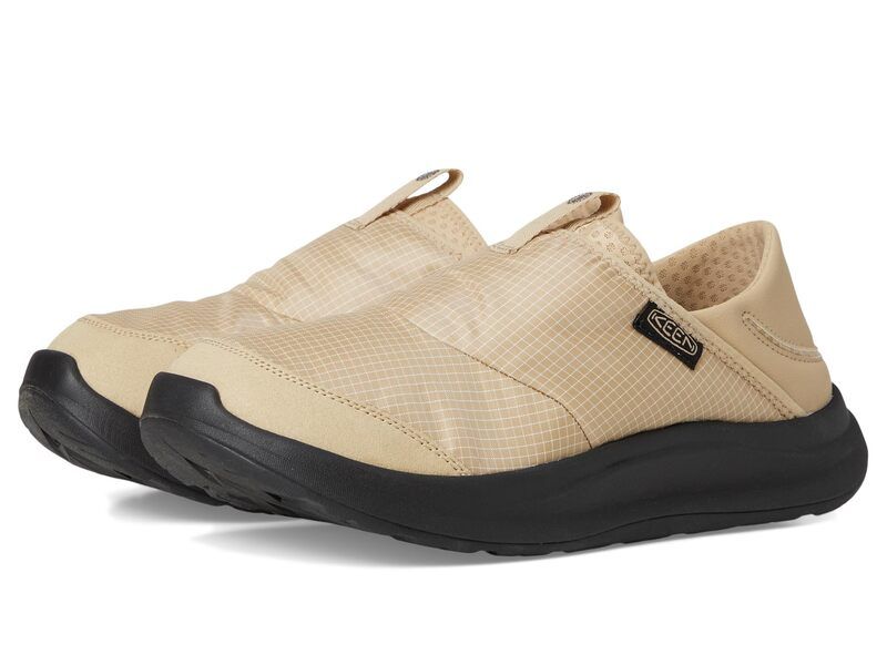 キーン メンズ シューズ スニーカー KEEN Whyser SlipOn SafariBlack ブラック