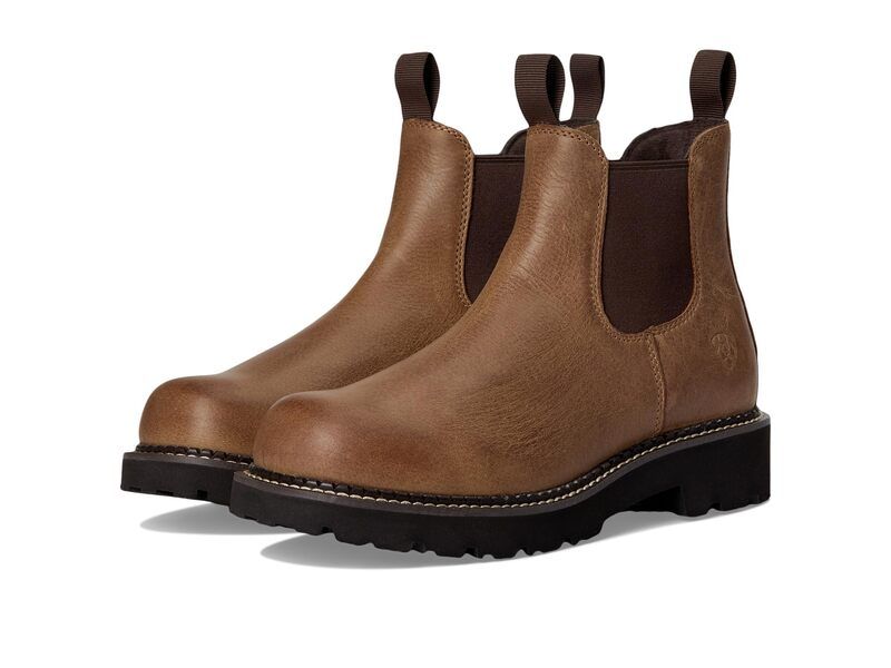 アリアト レディース シューズ ブーツ・レインブーツ Ariat Fatbaby Twin Gore Western Boots Distressed Natu