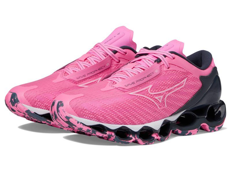 ミズノ レディース シューズ スニーカー Mizuno Wave Prophecy 12 Sakura GlowOmb