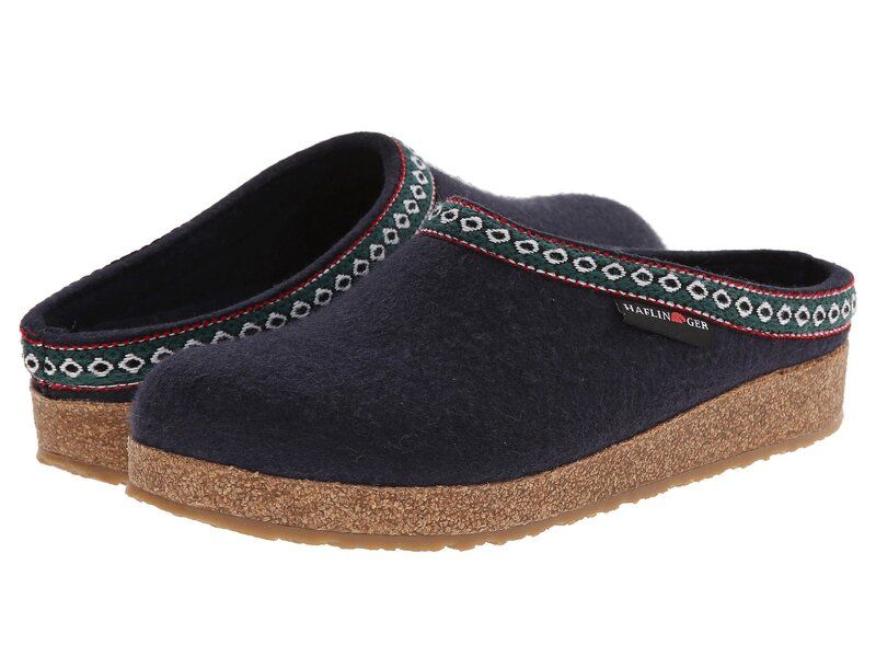 ハフィンガー メンズ シューズ サンダル Haflinger GZ Classic Grizzly Med Blue ブルー