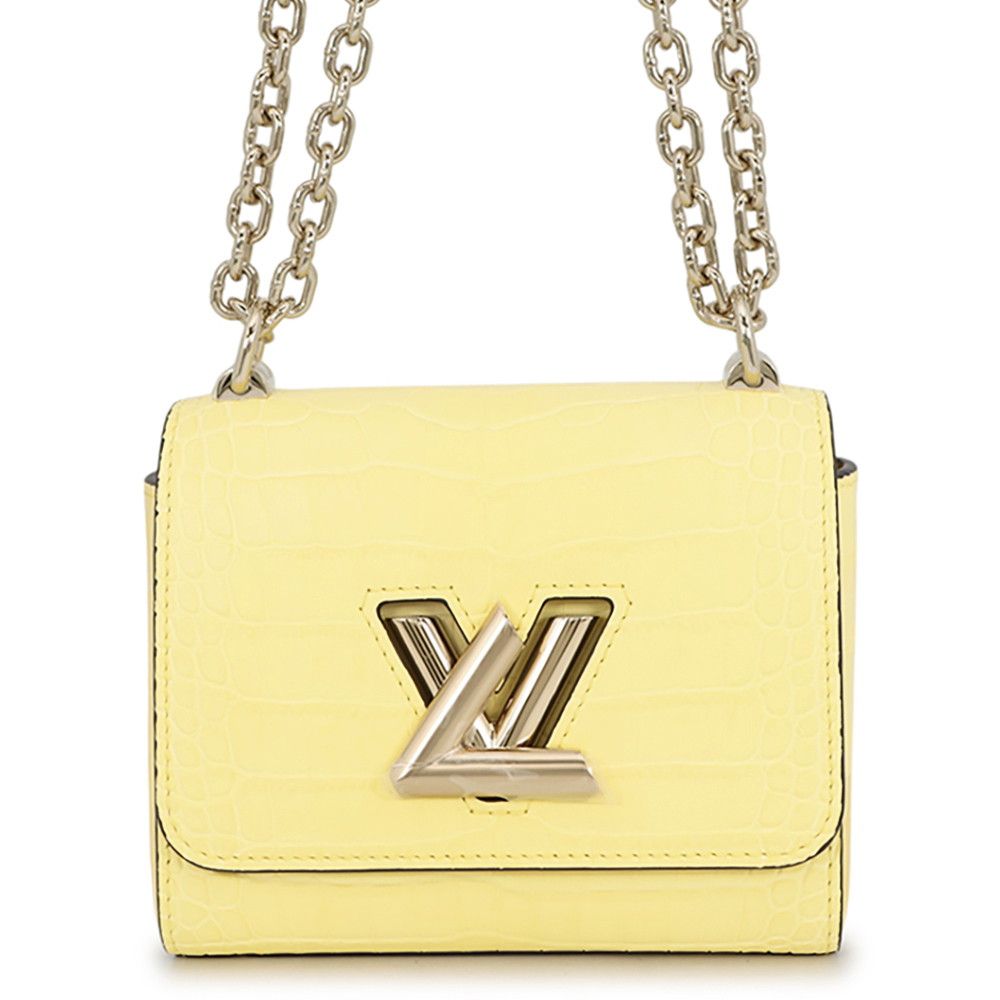 ルイヴィトン チェーンショルダーバッグ クロコダイルマット ツイスト MINI N82826 LOUIS VUITTON バッグ 2way
