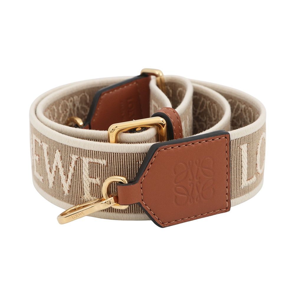 ロエベ ショルダーストラップ アナグラム ジャカード レザー C073T87X01 LOEWE