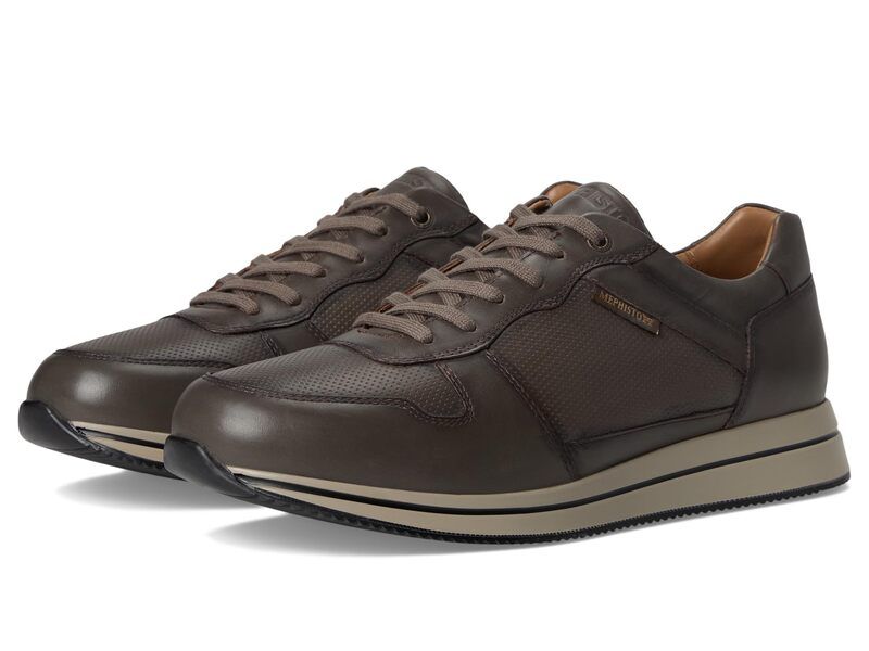 メフィスト メンズ シューズ スニーカー Mephisto Gerome Light Grey グレー
