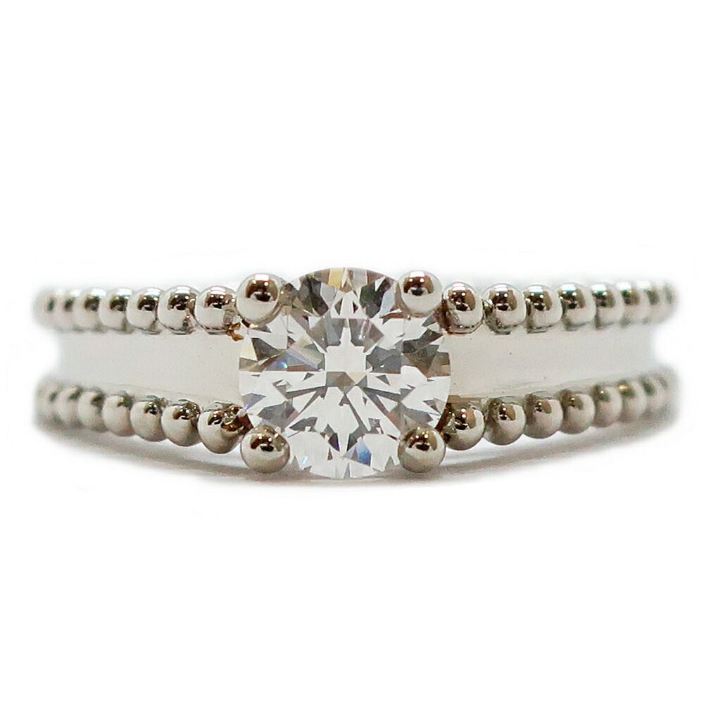 【天白】ヴァンクリーフ＆アーペル エステルリング ダイヤ0.53ct #47 Pt950 指輪 ジュエリー VCARG29700 プラチナ