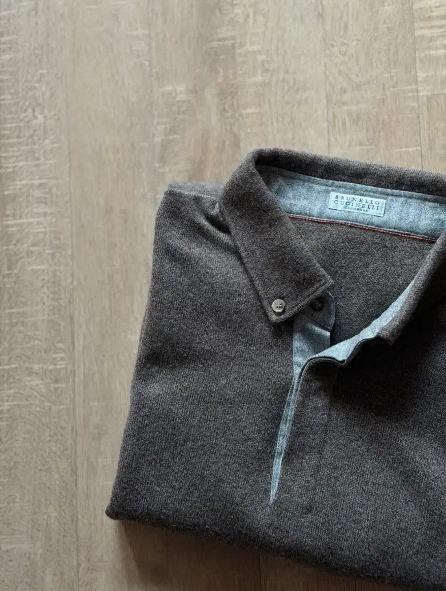 BRUNELLO CUCINELLI ブルネロクチネリ カシミア 100 ポロ セーター 105