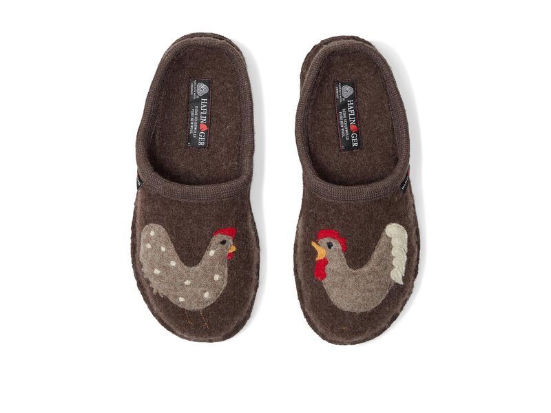 ハフィンガー メンズ シューズ サンダル Haflinger Chicken Brown ブラウン