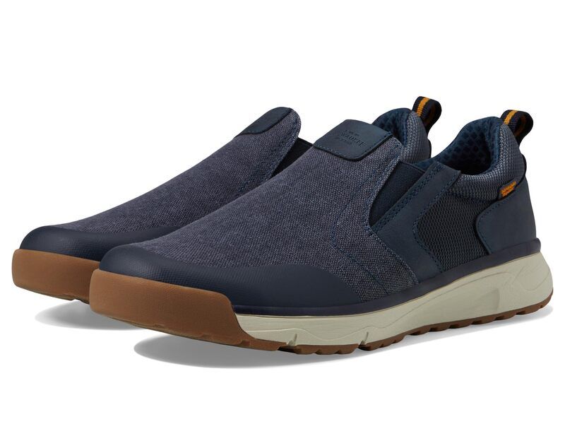 ノンブッシュ メンズ シューズ スニーカー ローファー Nunn Bush Sedona Canvas Moccasin Toe SlipOn Comfortable Lightweight Loafer With Memory Foam Navy ネイビー