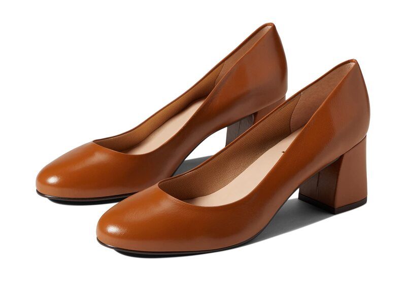 フレンチソール レディース シューズ ヒール French Sole Trance Cognac Nappa