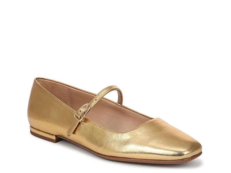 フランコサルト レディース シューズ パンプス Franco SartoValie Mary Jane Flat Gold Metallic Synthetic ゴールド