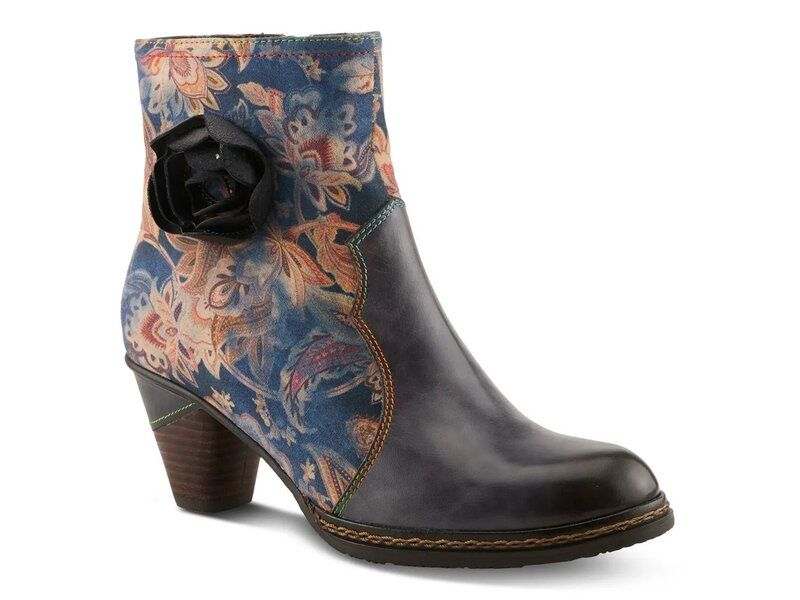 ラリティステ レディース シューズ ブーツ・レインブーツ LArtiste Naima Bootie NavyMulticolor ネイビー