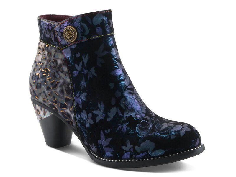 ラリティステ レディース シューズ ブーツ・レインブーツ LArtiste Dessalynn Bootie Navy ネイビー