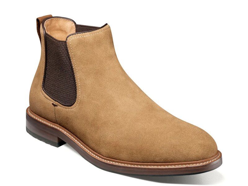 フローシャイム メンズ シューズ ブーツ・レインブーツ チェルシーブーツ チェルシー ブーツ Florsheim Anthem Chelsea Boot Mocha Suede モカ
