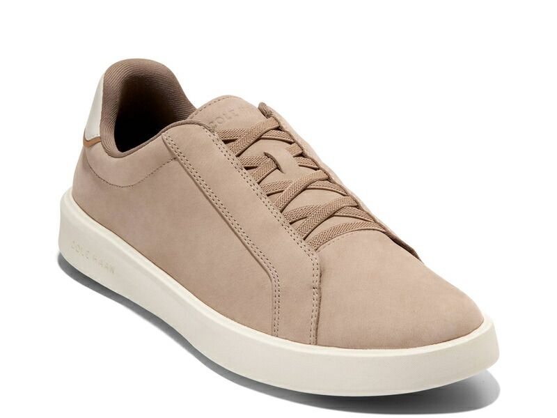 コールハーン メンズ シューズ スリッポン・ローファー スニーカー Cole Haan Grand Crosscourt Daily SlipOn Sneaker Beige Nubuck ベージュ