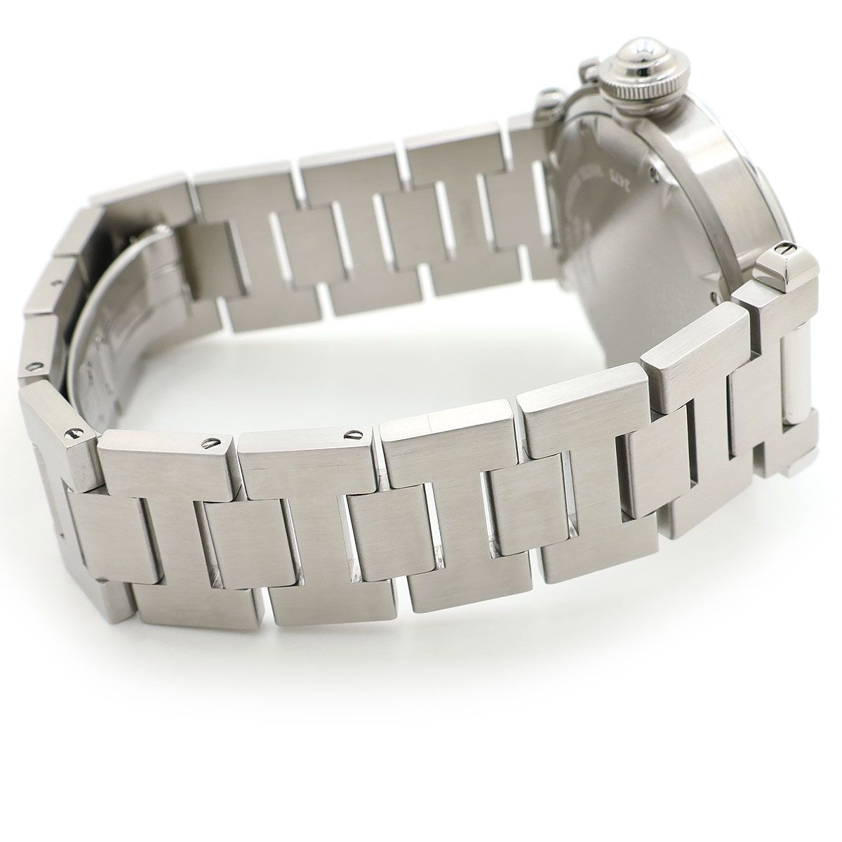 美品 】CARTIER カルティエ パシャC ビッグデイト W31044M7 35mm