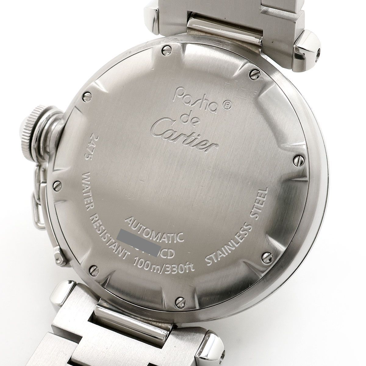 専用◇カルティエパシャCビックデイトCARTIER W31044W7自動巻き美品 美品 】CARTIER カルティエ パシャC ビッグデイト W31044M7 35mm