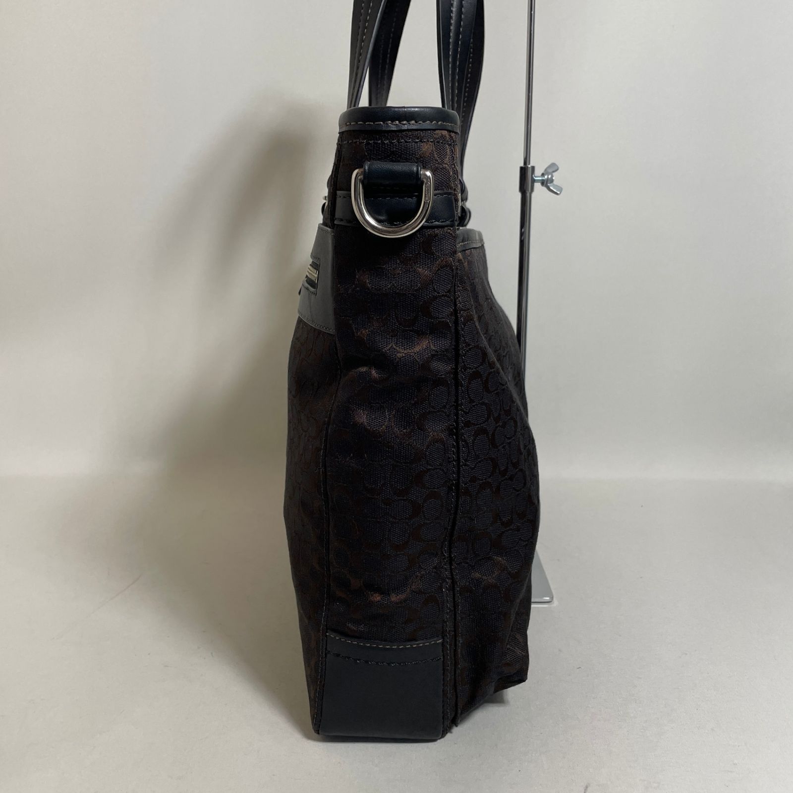 2605-265｜美品｜コーチ ミニシグネチャー 2WAYバッグ ブラック 2605-265｜美品｜コーチ ミニシグネチャー 2WAYバッグ ブラック - メルカリ