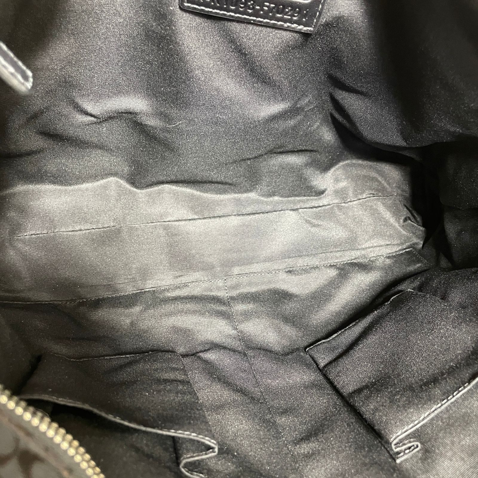 2605-265｜美品｜コーチ ミニシグネチャー 2WAYバッグ ブラック - メルカリ