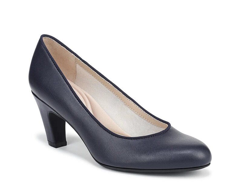 ライフストライド レディース シューズ パンプス プラスサイズ LifeStride Parigi Plus Pump Navy ネイビー