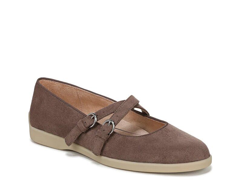 ライフストライド レディース シューズ パンプス LifeStride Marnie Mary Jane Flat Brown ブラウン