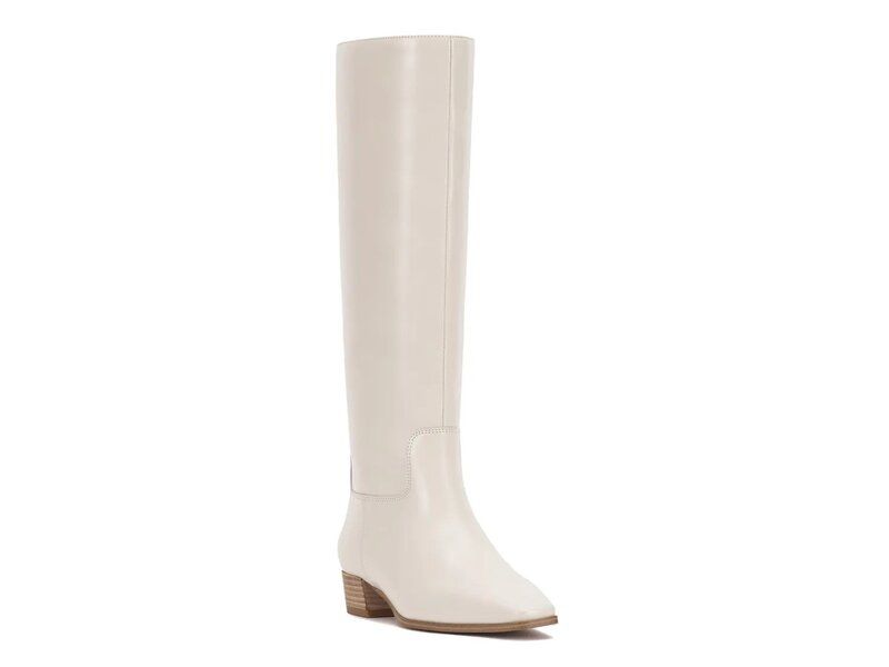 ヴィンスカムート レディース シューズ ブーツ・レインブーツ Vince Camuto Pavla Boot Off White Leather オフホワイト