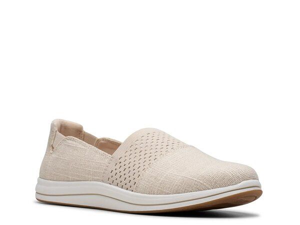 クラークス レディース シューズ スリッポン・ローファー スニーカー Clarks Breeze Vibe SlipOn Sneaker Womens Beige ベージュ