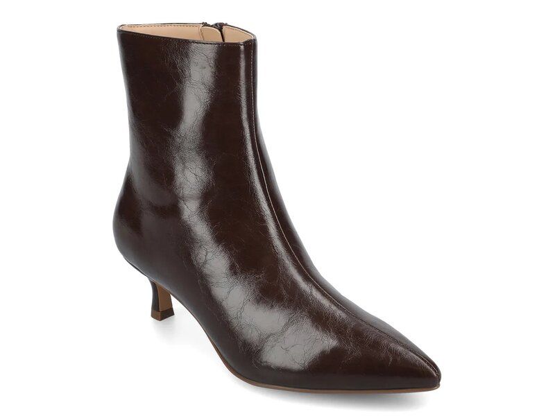 ジャーニー レディース シューズ ブーツ・レインブーツ Journee Arely Bootie Chocolate Brown ブラウン