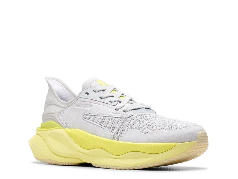 クラークス レディース シューズ スニーカー Clarks Pace Sneaker Lime Green ライム