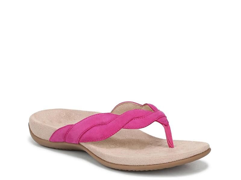 バイオニック レディース シューズ サンダル Vionic Bella Braid Sandal Rose Pink ピンク
