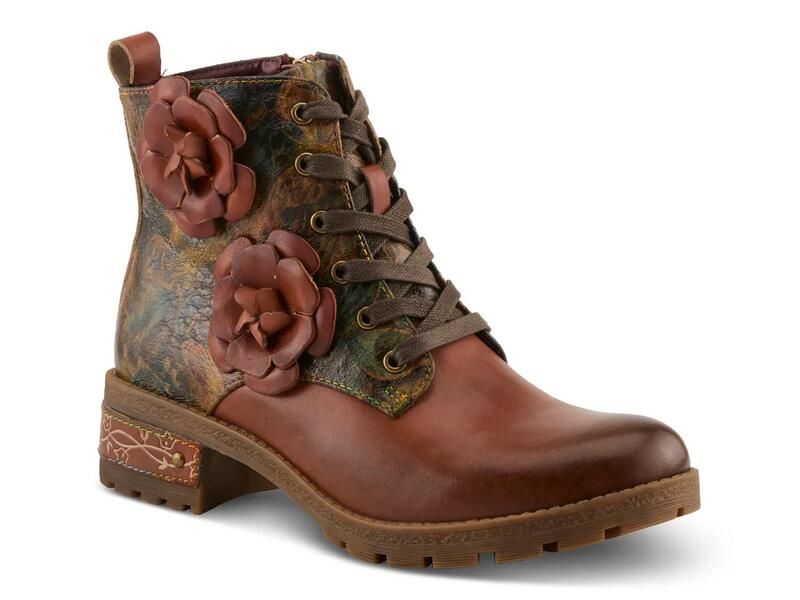 ラリティステ レディース シューズ ブーツ・レインブーツ LArtiste Martinela Bootie Cognac
